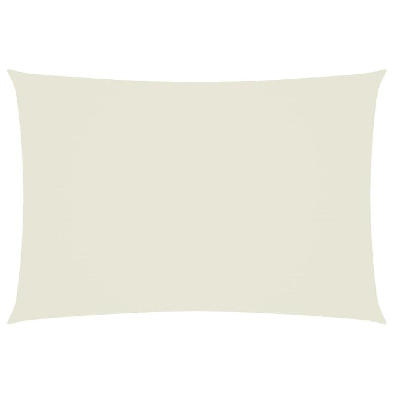 VidaXL Voile de parasol tissu oxford rectangulaire 2,5x4,5 m crème Modèle Patio Epsilon Prime - beige 135208_0