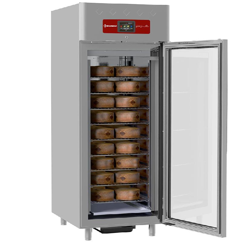 Armoire de maturation pour fromages 850 lit. Ventilée 1 porte vitrée 20x gn 2/1 - AL4S/FGF_0