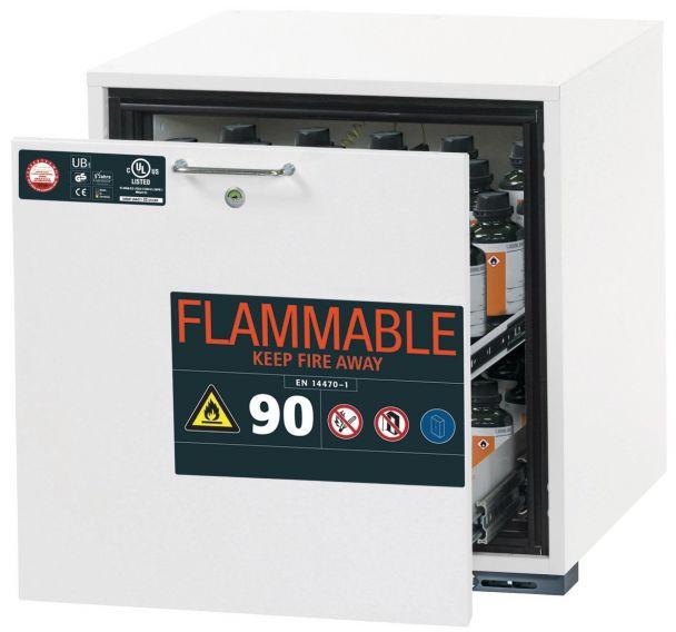 ARMOIRE SÉCURITÉ UB-S-90 UB90.060.059.UL.S BLANC - MANUTAN COLLECTIVITÉS