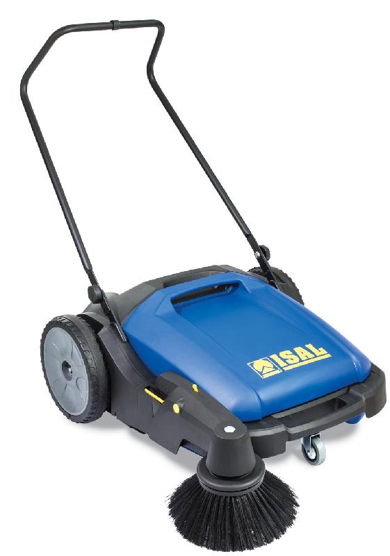 Balayeuse accompagnée SM 70 Isal - largeur de travail 48 à 70 cm - bac à déchets 42 L_0