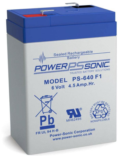 Batterie Power Sonic PS-640 6 V 4.5 Ah_0