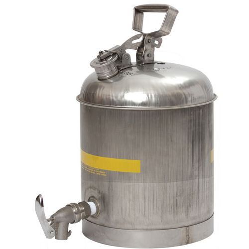 BIDON EN ACIER INOXYDABLE ET ROBINET ECO + JOINT _137CN - EAGLE