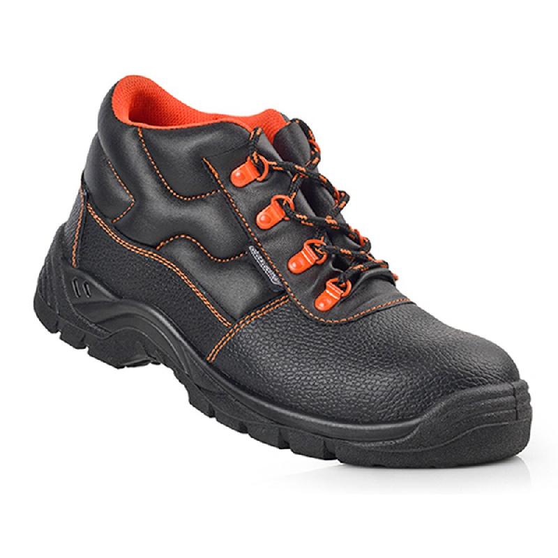 BLACKLEATHER - Bottes de sécurité en cuir noir S3 Src Taille 47 Blackleather - 47 fourrure 8427310072893_0