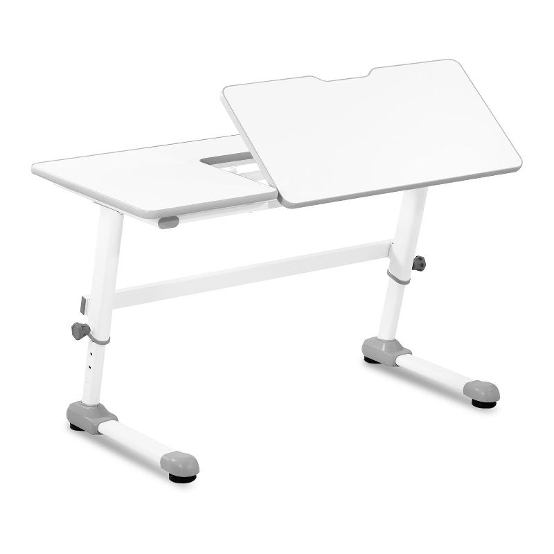 Bureau enfant réglable - 120 x 66 cm - Plateau inclinable 0-50° - Hauteur ajustable 600-760 mm - Charge 75 kg - Réf. 14_0005976_0