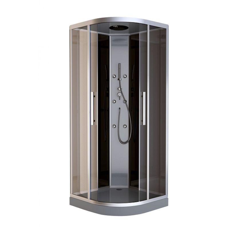 CABINE DE DOUCHE 1/4 ROND BALI 90CM** - SANITAIRE.FR