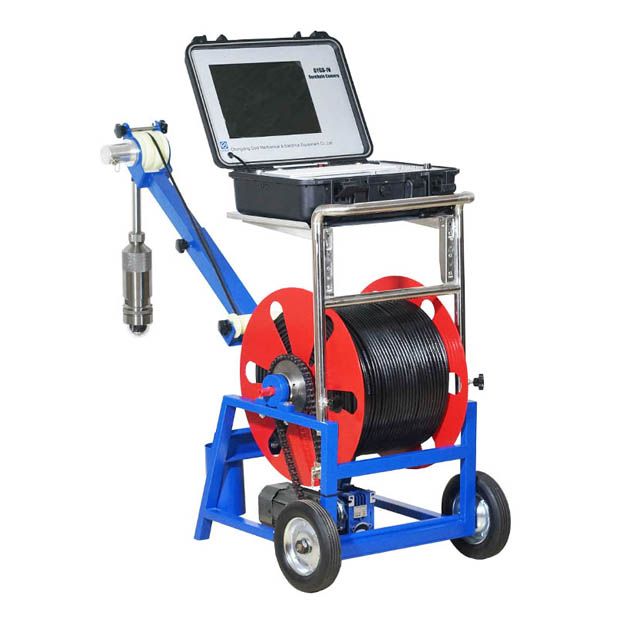 Caméra d'inspection de forage GYGD-IV - Chongqing Gold M&E Equipment Co., Ltd. - câble jusqu'à 1000 m ou plus - écran 12 pouces et enregistrement USB_0