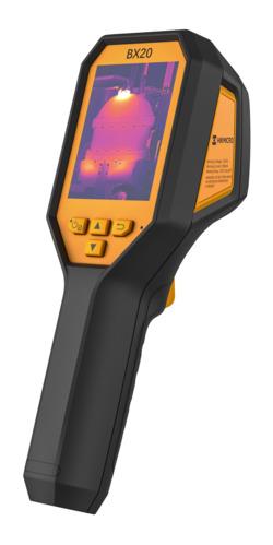CAMÉRA THERMIQUE ATEX 256X192 - 3.3MRAD - 40MK - 37.2°X50° - -20 À +550°C- IMAGE VISI - HIKBX20