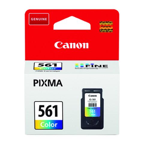 CARTOUCHE CANON CL-561 COULEUR POUR IMPIRMANTE JET D'ENCRE - CARTOUCHE AUTHENTIQUE