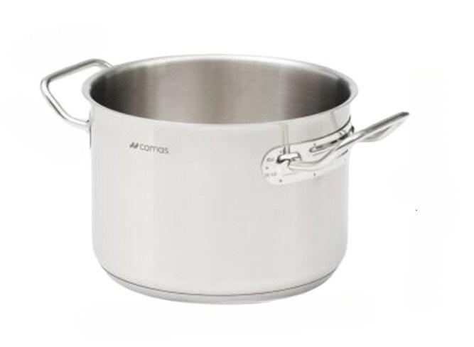 Casserole haute Comas Magna Expert 28 cm en acier inoxydable - gris inox 8425734121456_0