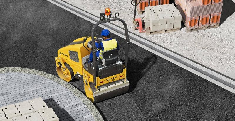 Compacteur DD25B - double bille, 18.5 kW, 2515 kg, largeur tambour 1000 mm_0