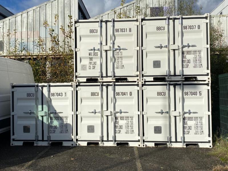Containers 7 Pied - Fabrication acier corten - Dimensions compactes 2,235m x 1,800m x 1,740m - Charge utile 3290 kg_0