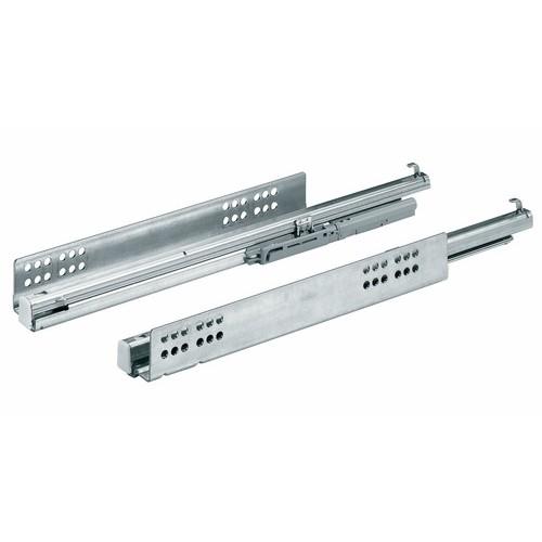 COULISSES À BILLES QUADRO V6 PUSH TO OPEN - CHARGE 30 KG - 380 MM HETTICH