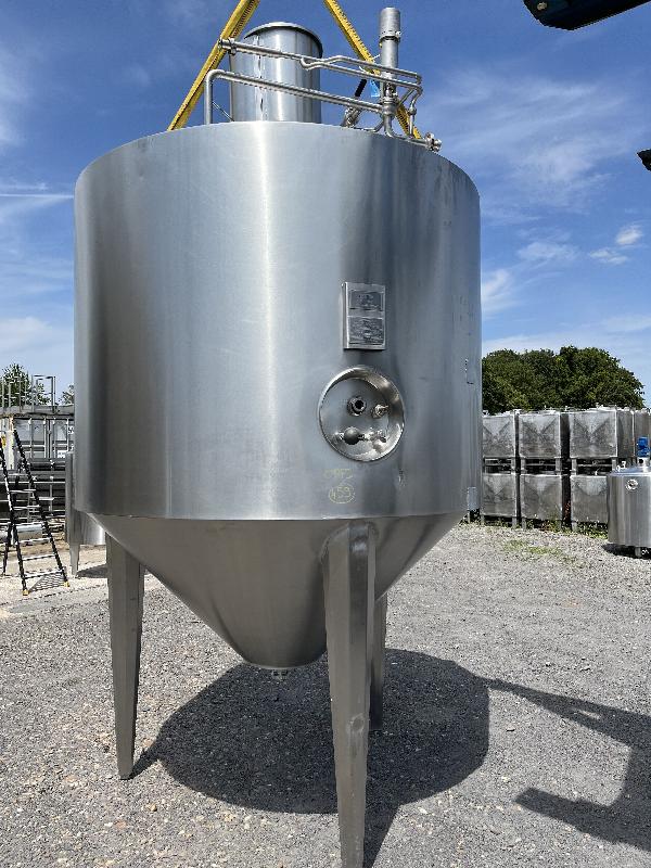 Cuve ETA 5000 L - CUV459 - Inox 304L avec agitation centrale - 2,2 kW_0