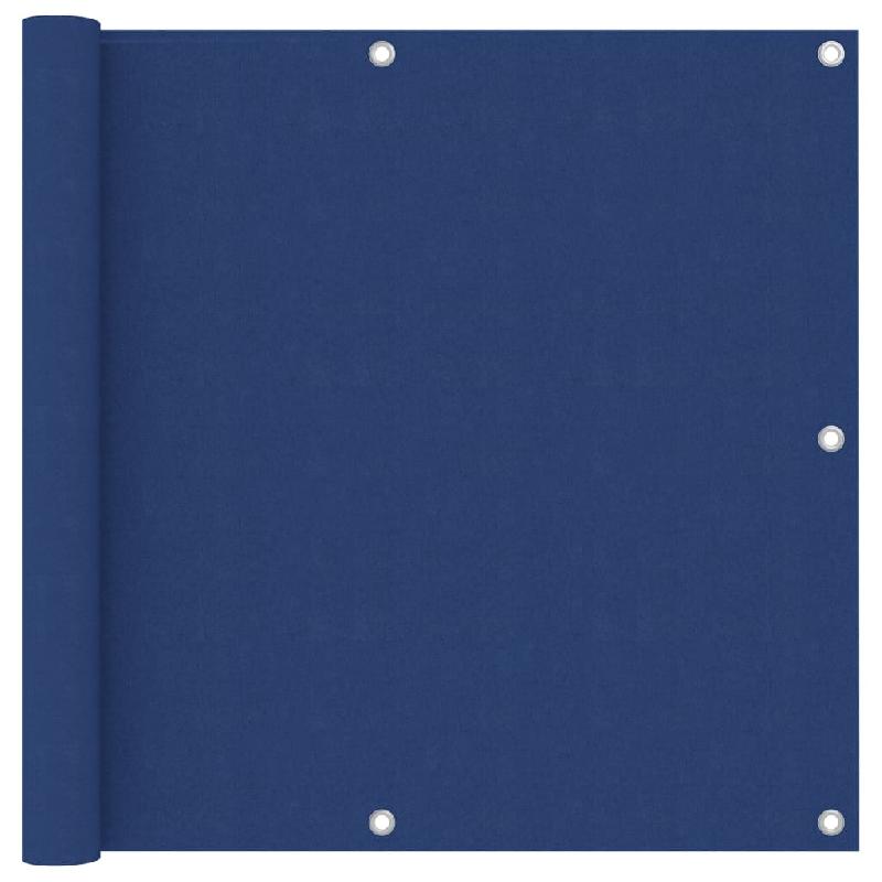 ÉCRAN DE BALCON BRISE PARE VUE PROTECTION CONFIDENTIALITÉ 90 X 400 CM TISSU OXFORD BLEU 02_0010109_0