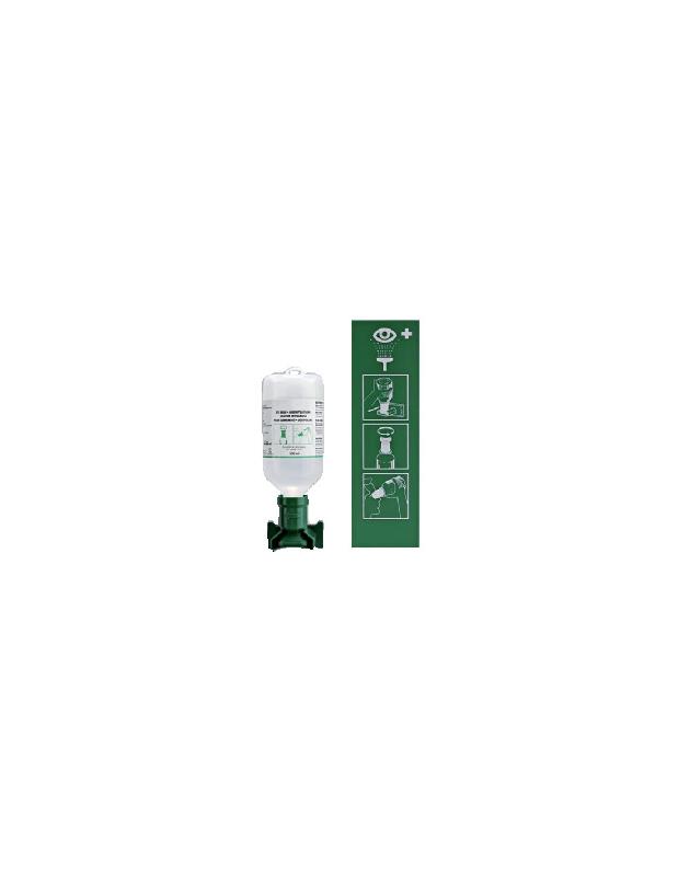 STATION MURALE LAVE-ŒIL FLACON 500ML - ESCULAPE - 8205200