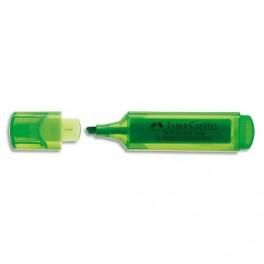 FABER CASTELL SURLIGNEUR TEXTLINER 1546, POINTE FEUTRE BISEAUTÉE, COLORIS VERT