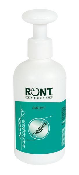 FLACON DISTRIBUTEUR AVEC POMPE ALCOOL ISOPROPYLIQUE 70%