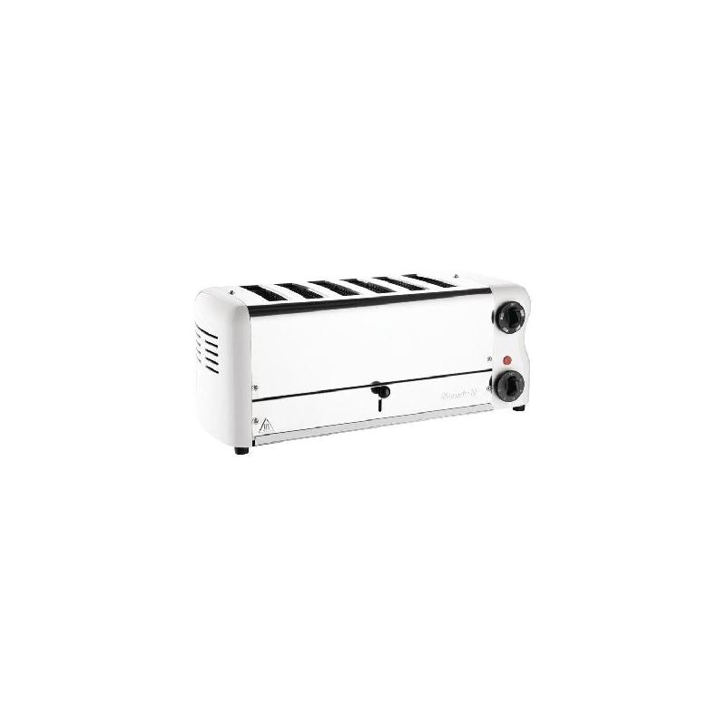 Grille-pain inox 6 fentes, blanc, 2600 W, 220 V - MONO_0