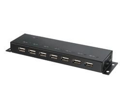 HUB CONRAD 7 PORTS USB 2.0 MÉTAL