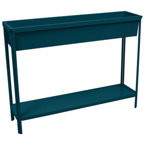 JARDINIÈRE TERRAZZA GRAND FORMAT BLEU ACAPULCO - FERMOB