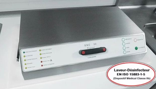 Laveur-Désinfecteur automatique à ultrasons industriel, modèle encastrable vrac - SNC Digital 30-ED - GAMASONIC_0