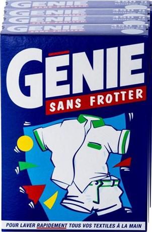 LESSIVE EN POUDRE GENIE 450 G (VENDU PAR 4)