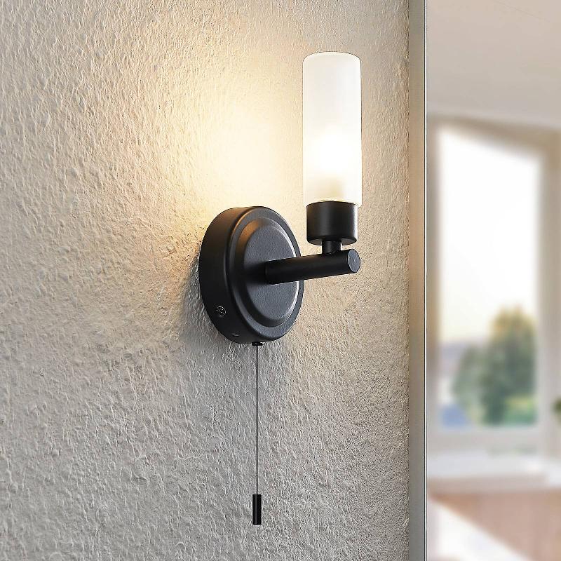 LINDBY VINZA APPLIQUE MURALE, NOIR