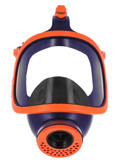 Masque respiratoire panoramique en silicone - Classe 2 - Visière anti-rayures - Harnais réglable_0