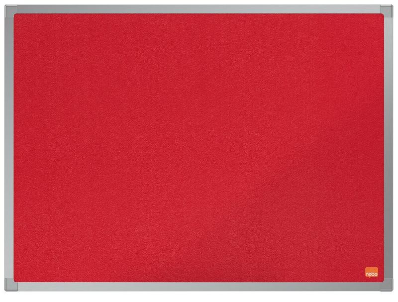 Nobo Tableau d'affichage en feutre Essence 60x45, coloris rouge - rouge 1915202_0