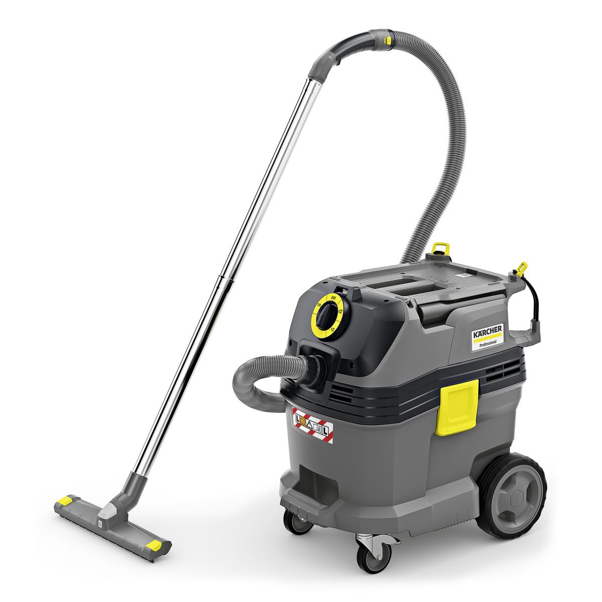 Aspirateur poussière et eau NT 30/1 Tact L - Kärcher - Débit d'air 74 l/s - Cuve 30 litres - Nettoyage automatique du filtre_0