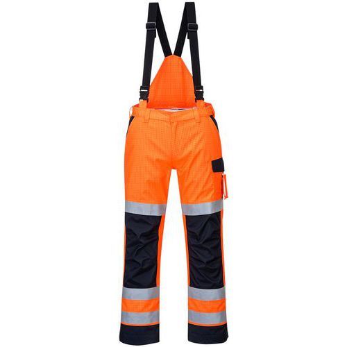 PANTALON DE PLUIE ARC ÉLECTRIQUE MV71 XL BLEU/ORANGE - PORTWEST
