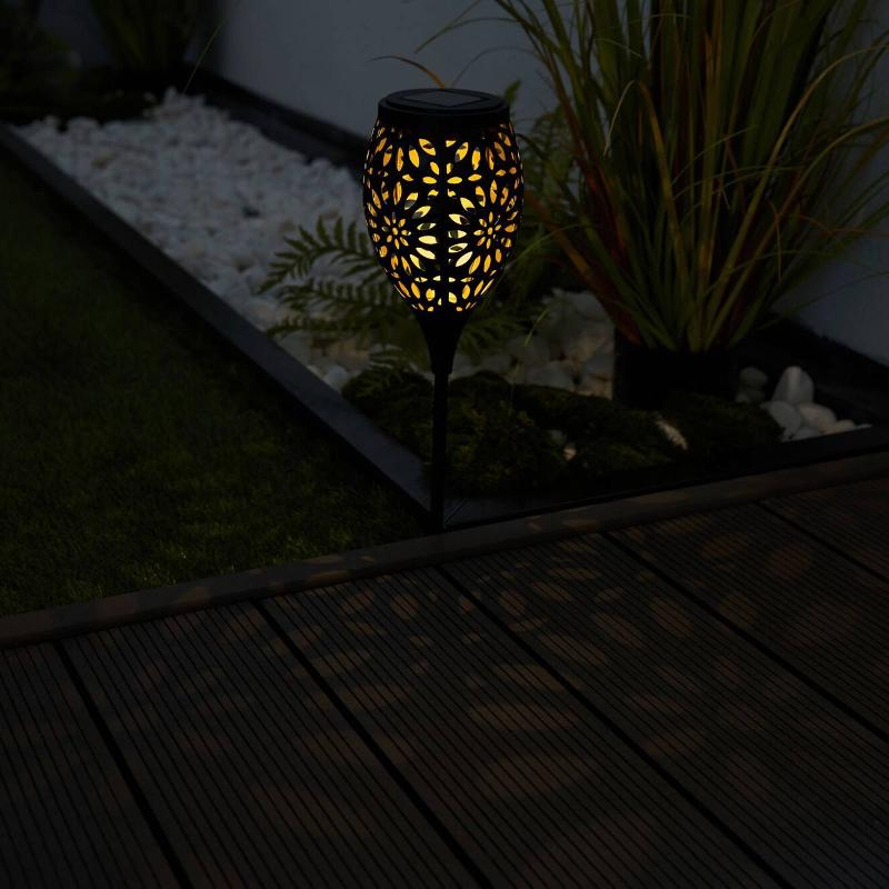 PAULEEN SUNSHINE FLOWER LAMPE SOLAIRE SUR PIQUET