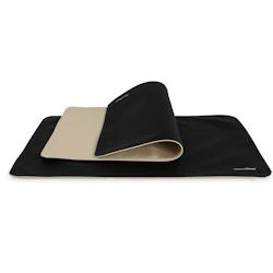 Pavelinni Basic Line | Set de Table Double Face en Éco-Cuir | Réversible | 30x45cm | Night/Cream (N11/N02) - beige plastique 5400840001871_0