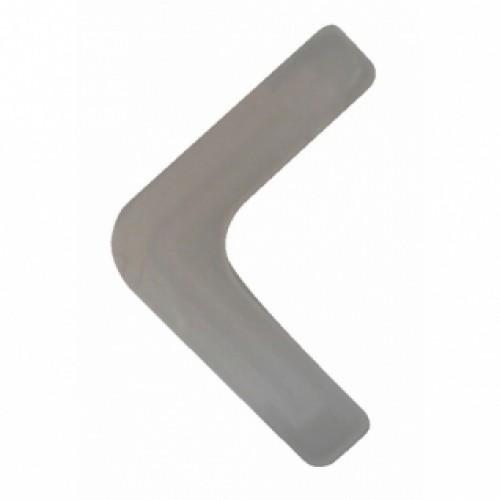 PIEDS PLASTIQUE POUR CORNIÈRES MÉTALLIQUES-27X27MM BRICOZOR