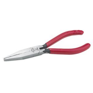 PINCE A BEC LONG PLAT PVC LONGUEUR 160MM, MACHOIRE 16MM