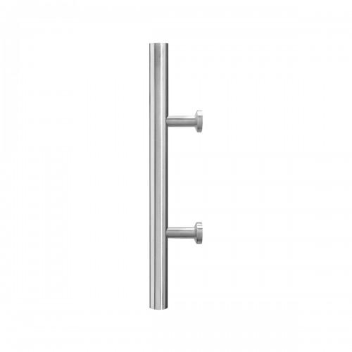 POIGNÉE DE TIRAGE TUBE DROIT ES4PS POUR PORTE BATTANTE - INOX SATINÉ - LONGUEUR 700 MM KARCHER DESIGN