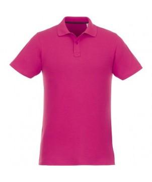 POLO MANCHES COURTES HOMME HELIOS MAGENTA - TEXTILES MODE PERSONNALISÉS