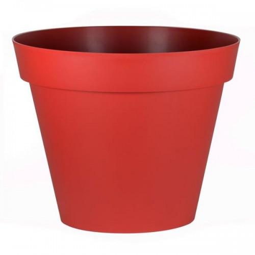 POT ROND RUBIS - DIAMÈTRE 100 CM - 356 LITRES - TOSCANE 13634 EDA PLASTIQUES