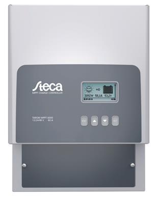 Régulateur de charge solaire STECA TAROM MPPT 6000 - 60A - Rendement 99% - 12/24/48V jusqu'à 3600W_0