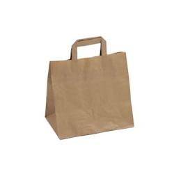 Sac kraft brun à poignée 260x(100x2 de soufflets)x250mm x 250 JORIDEAL - marron papier 3276168578416_0