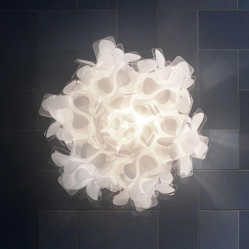 SLAMP CLIZIA MAMA NON MAMA APPLIQUE BLANCHE Ø32 CM