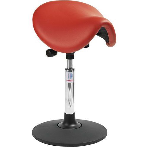SIÈGE DALTON SWAY EASY SEAT-IMITATION CUIR-MEDIUM-ROUGE - GLOBAL PROFESSIONAL SEATING