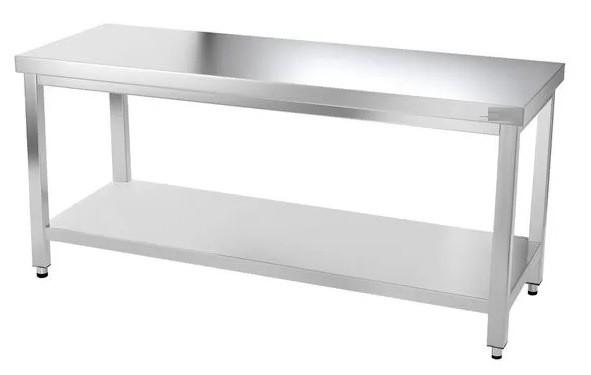 Table inox 200cm profondeur 80cm_0