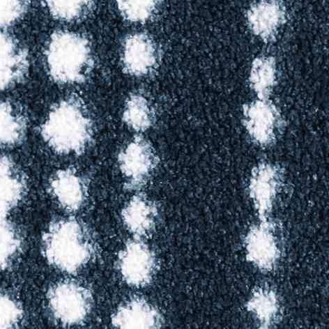 Tapis déco intérieur absorbant - Perles Nuit - 75x50 cm_0