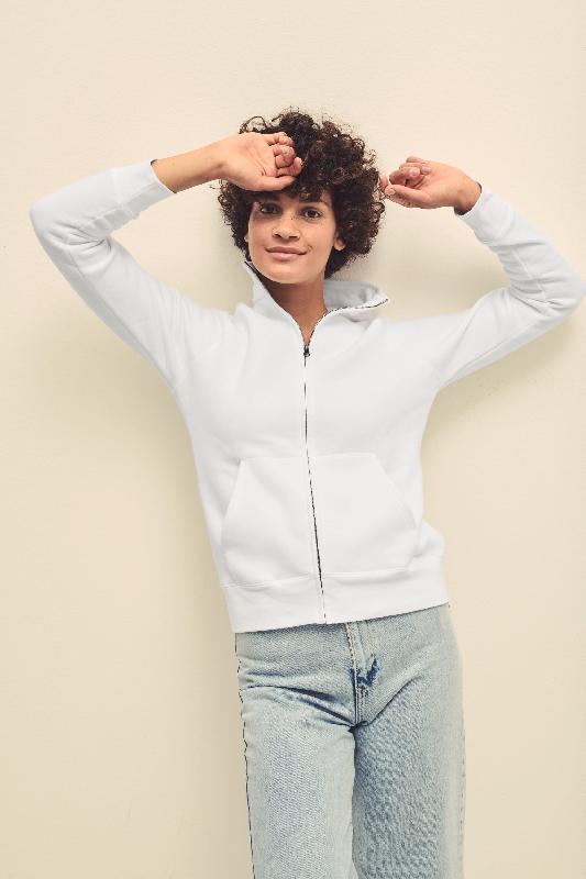 Veste femme molleton zippée Premium - Fruit of the Loom (62-116-0) - Réf: SC62116_0