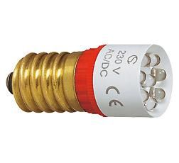 AMPOULE À  LED BLANC 230 V AC/DC E14 SIGNAL CONSTRUCT MCRE148368