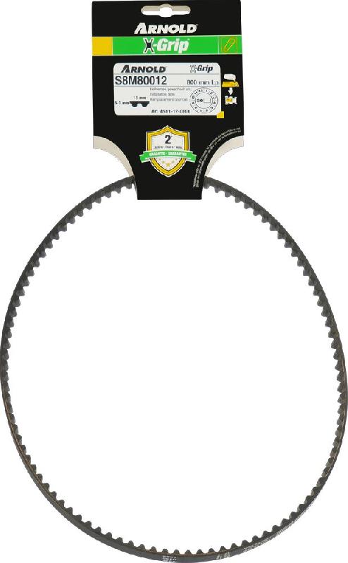 Courroie dentée trapézoïdale X-Grip - Type 120S8M800_0