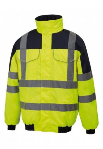 Blouson haute visibilité EN 471 - doublure polaire - transformable en gilet - référence BLAVIA_0