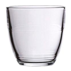Duralex - Gobelet forme basse Gigogne 16 cl x 12 - transparent verre 920390_0
