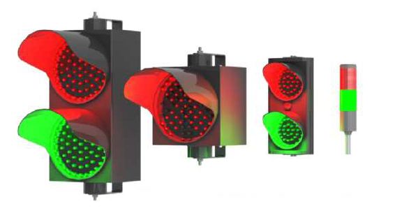 Feux de signalisation économiques pour quai de chargement et de déchargement - Diamètre 100 mm ou 200 mm_0